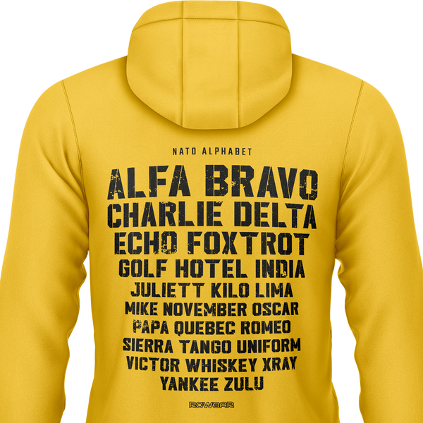 NATO/ICAO Alphabet Hoodie (B)
