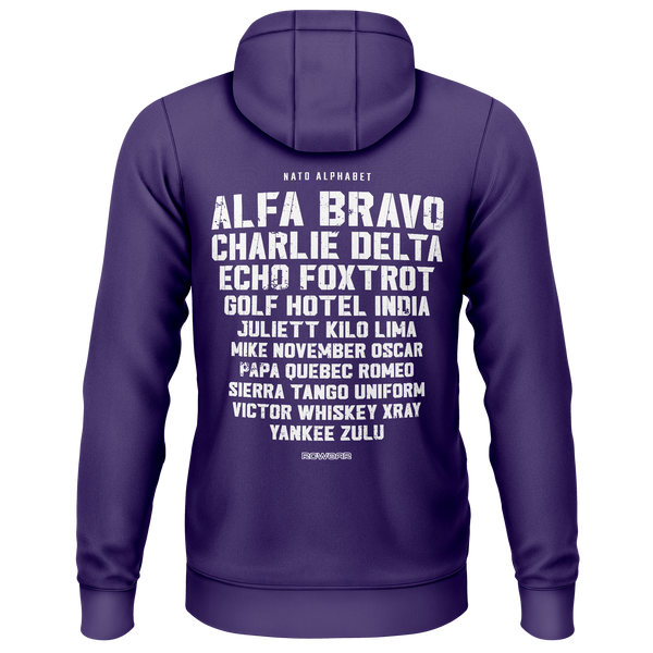 NATO/ICAO Alphabet Hoodie (B)