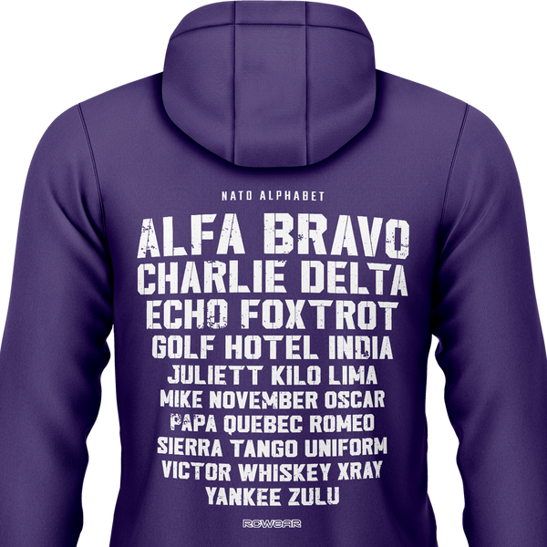 NATO/ICAO Alphabet Hoodie (B)