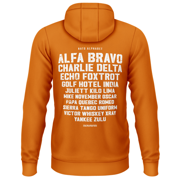 NATO/ICAO Alphabet Hoodie (B)
