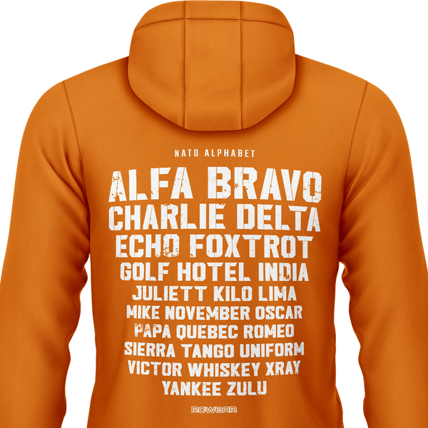 NATO/ICAO Alphabet Hoodie (B)