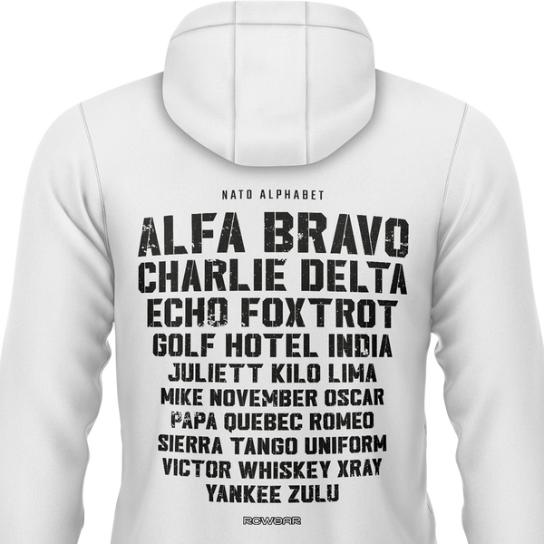 NATO/ICAO Alphabet Hoodie (B)