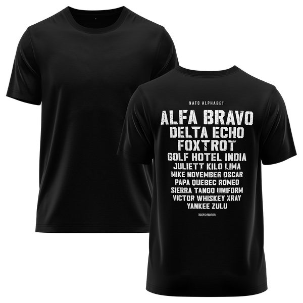 NATO / ICAO Alphabet Shirt (B)