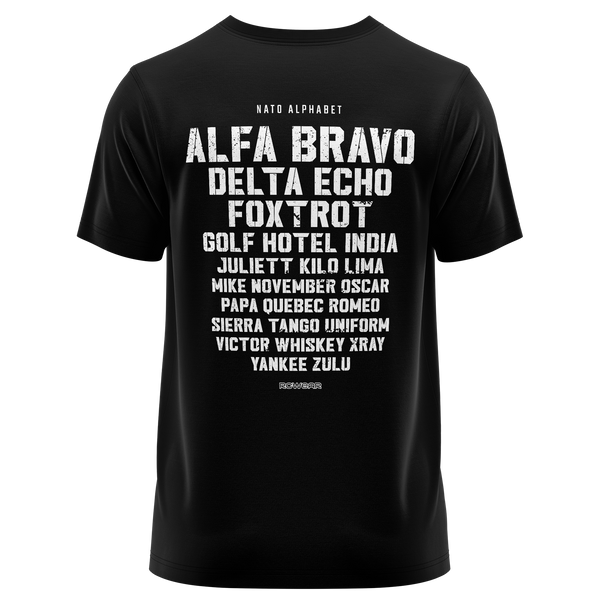 NATO / ICAO Alphabet Shirt (B)