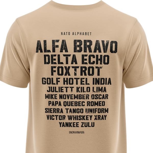 NATO / ICAO Alphabet Shirt (B)