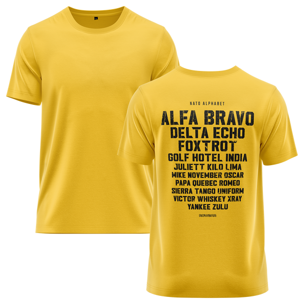 NATO / ICAO Alphabet Shirt (B)