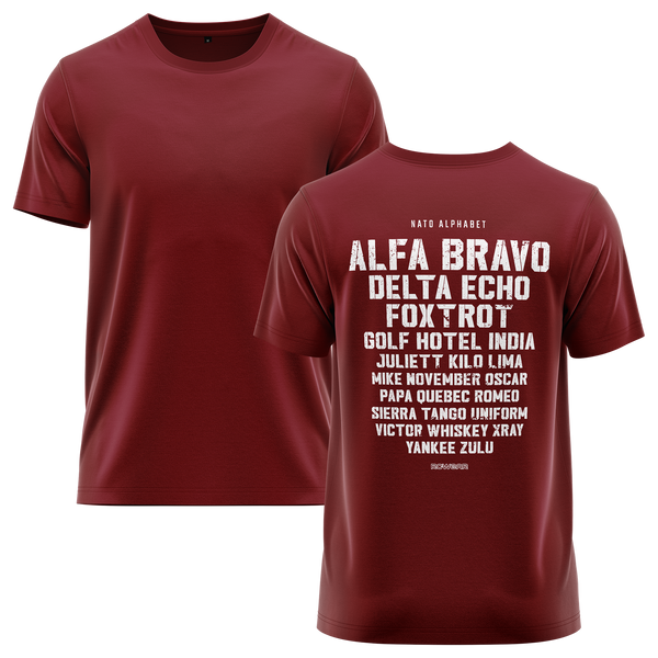 NATO / ICAO Alphabet Shirt (B)