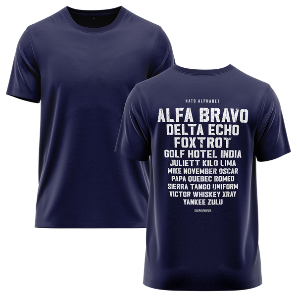NATO / ICAO Alphabet Shirt (B)