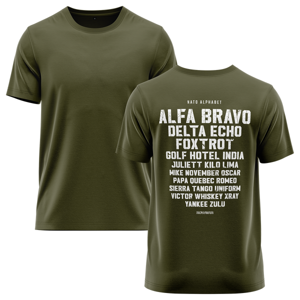 NATO / ICAO Alphabet Shirt (B)