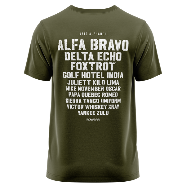 NATO / ICAO Alphabet Shirt (B)