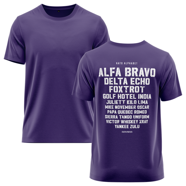 NATO / ICAO Alphabet Shirt (B)