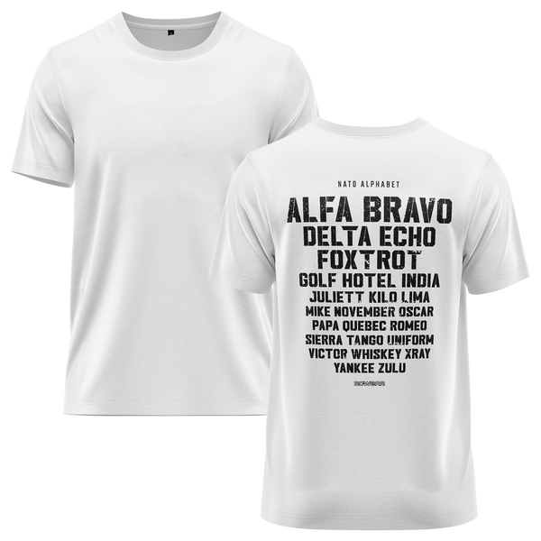 NATO / ICAO Alphabet Shirt (B)