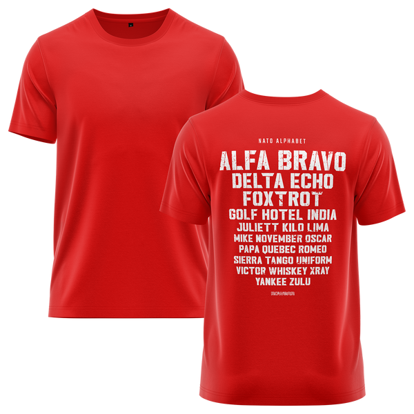 NATO / ICAO Alphabet Shirt (B)