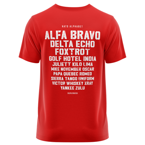 NATO / ICAO Alphabet Shirt (B)
