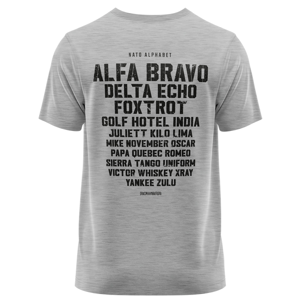 NATO / ICAO Alphabet Shirt (B)