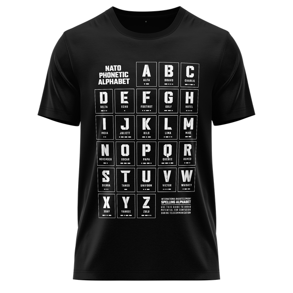 NATO / ICAO Alphabet Shirt (C)