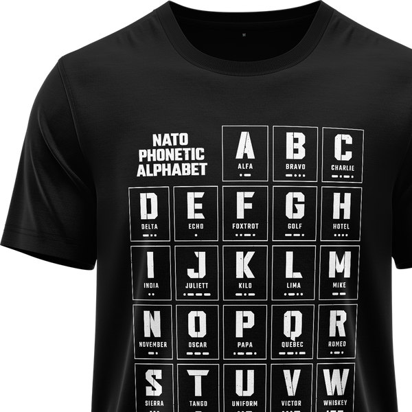 NATO / ICAO Alphabet Shirt (C)