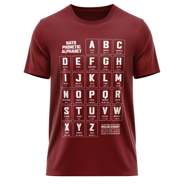 NATO / ICAO Alphabet Shirt (C)