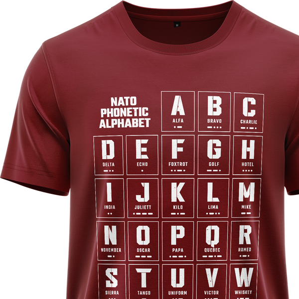 NATO / ICAO Alphabet Shirt (C)