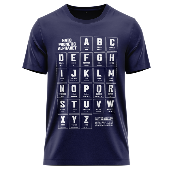NATO / ICAO Alphabet Shirt (C)