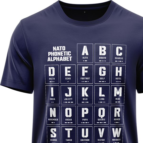 NATO / ICAO Alphabet Shirt (C)