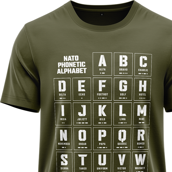 NATO / ICAO Alphabet Shirt (C)