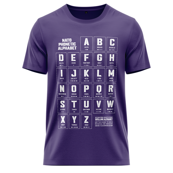 NATO / ICAO Alphabet Shirt (C)