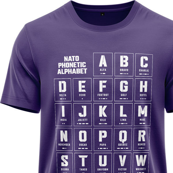 NATO / ICAO Alphabet Shirt (C)