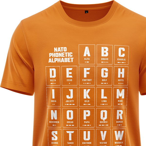 NATO / ICAO Alphabet Shirt (C)