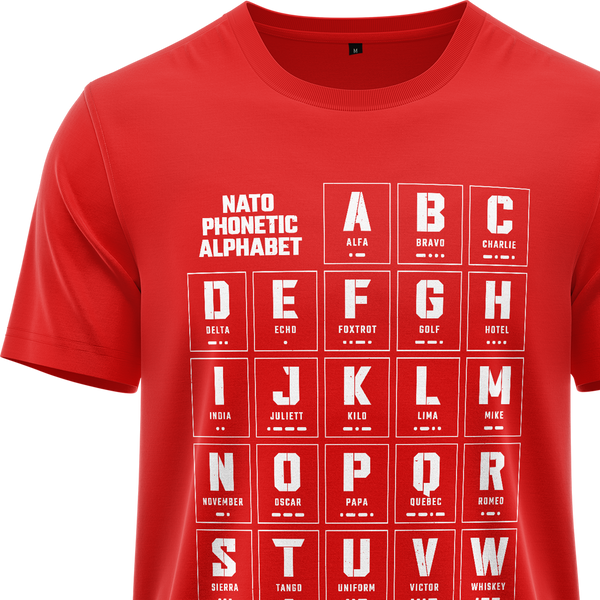 NATO / ICAO Alphabet Shirt (C)