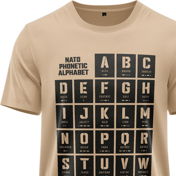 NATO / ICAO Alphabet Shirt (C)