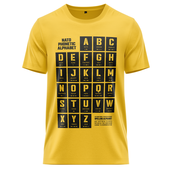 NATO / ICAO Alphabet Shirt (C)