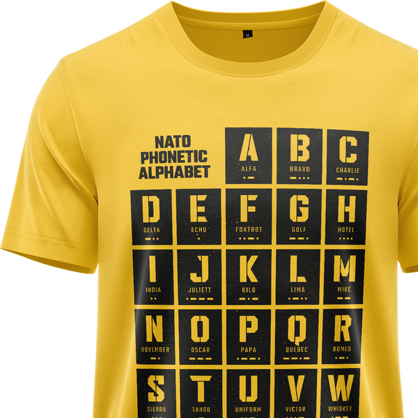 NATO / ICAO Alphabet Shirt (C)