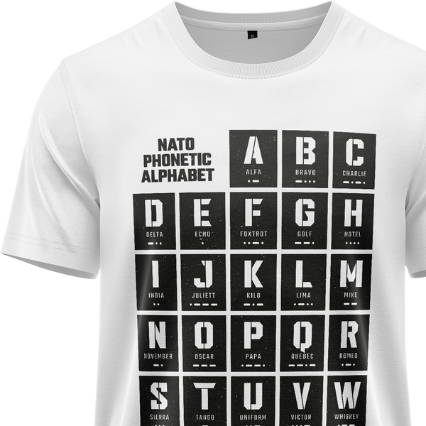 NATO / ICAO Alphabet Shirt (C)
