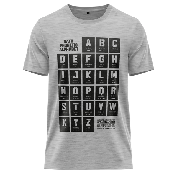 NATO / ICAO Alphabet Shirt (C)