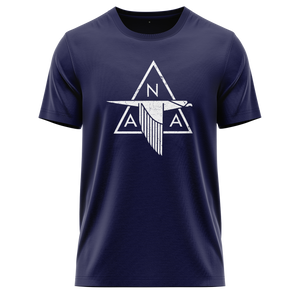 North American Aviation Logo Shirt (C) Shirt RC-WEAR Navy-White XS