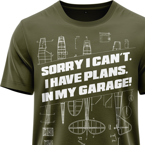 Plans in garage Shirt (C)