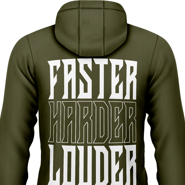 Faster Harder Louder INK Hoodie (B)