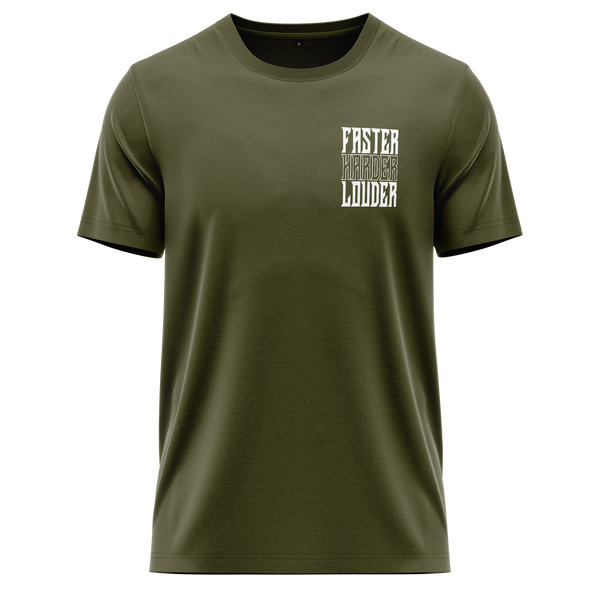 Faster Harder Louder INK Shirt (B)