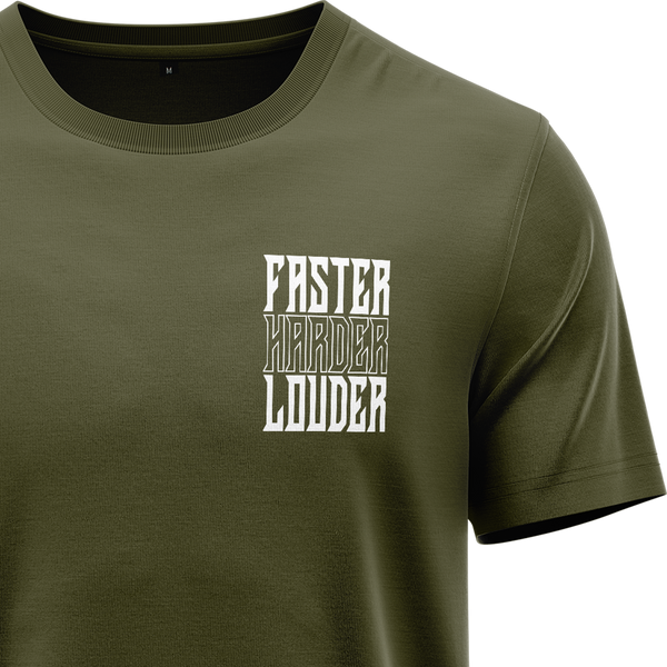 Faster Harder Louder INK Shirt (B)