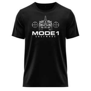 Mode 1 Sender Shirt Shirt RC-WEAR Black-White XS