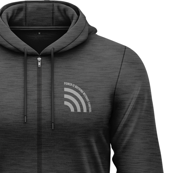 Power Is Nothing Without Control Zip-Hoodie