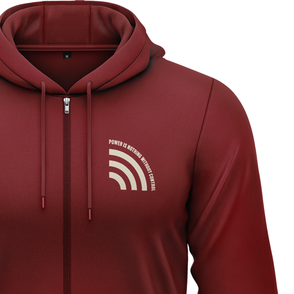 Power Is Nothing Without Control Zip-Hoodie