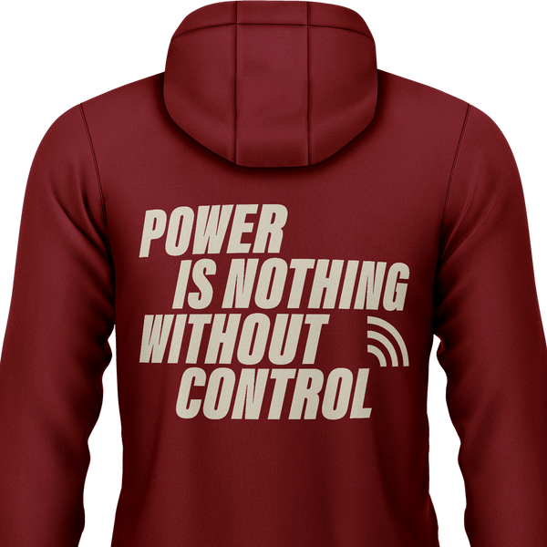 Power Is Nothing Without Control Zip-Hoodie