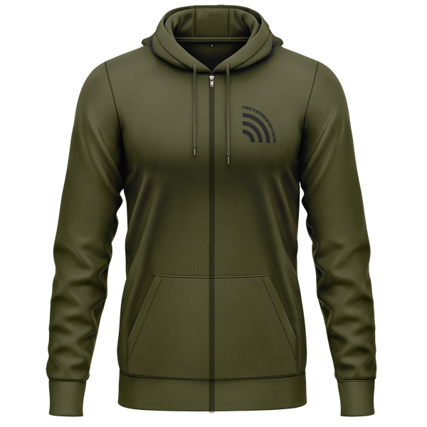 Power Is Nothing Without Control Zip-Hoodie
