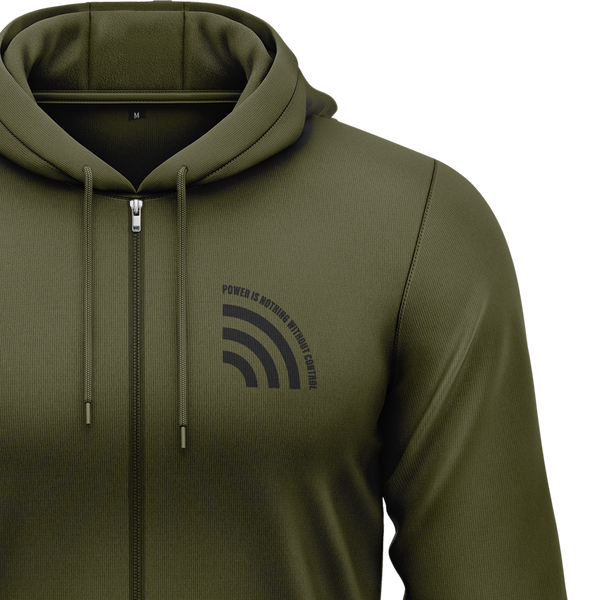 Power Is Nothing Without Control Zip-Hoodie