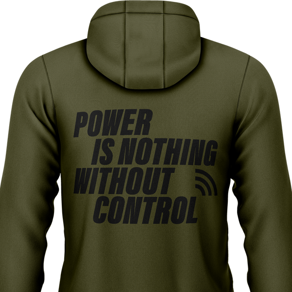 Power Is Nothing Without Control Zip-Hoodie