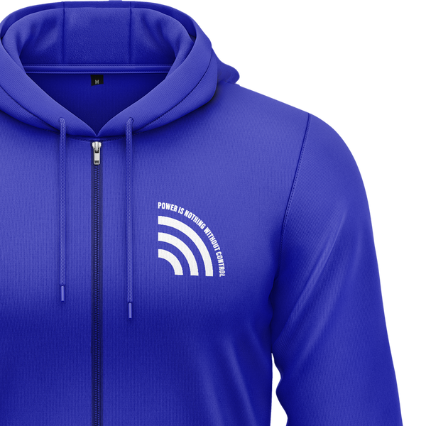 Power Is Nothing Without Control Zip-Hoodie