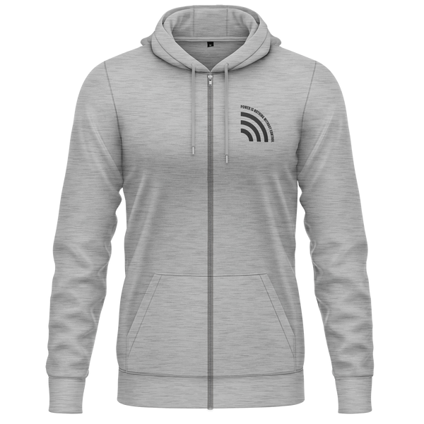 Power Is Nothing Without Control Zip-Hoodie