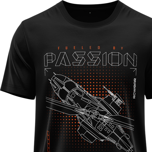Helicopter Passion Shirt (Neon) Shirt RC-WEAR